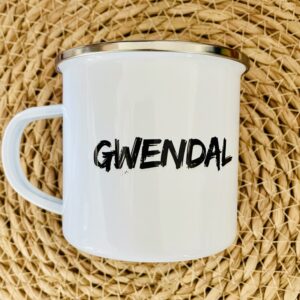 Tasse en email « médaille d’or »